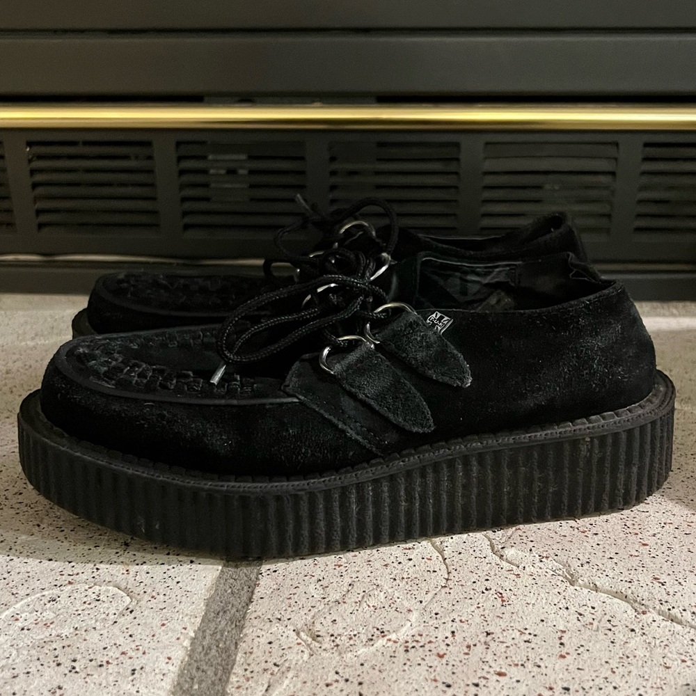 TUK suede Low Creeper Black - Picture 5 of 9